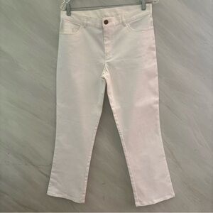Ralph Lauren Black Label 10 White Bootcut Jeans  Preppy Coastal Beachy